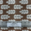 Belair in Spice | Upholstery Fabric | Leafy Sprigs in Burnt Orange / Blue / Off White | Heavyweight | 54" Wide | By the Yard