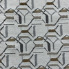 Calix in Pebble | Upholstery Fabric | Abstract in White / Grey / Brown | Heavyweight | Richloom | 54" Wide | By the Yard