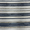Cantina in Indigo | Upholstery Fabric | Stripes in Blue / Off White / Beige | Heavyweight | Richloom | 54" Wide | By the Yard