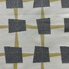Charger in Bumble | Upholstery Fabric | Modern Geometric in Black / Yellow / Off White | Richloom | Heavy Weight | 54" Wide | By the Yard