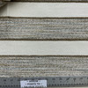 Comissky in Oak | Upholstery Fabric | Wide Stripes in Off White / Brown / Blue | Richloom | Heavy Weight | 54" Wide | BTY