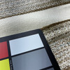 Comissky in Oak | Upholstery Fabric | Wide Stripes in Off White / Brown / Blue | Richloom | Heavy Weight | 54" Wide | BTY