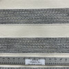 Comissky in Pewter | Upholstery Fabric | Stripes in Grey / Off White | Richloom | Heavy Weight | 54" Wide | By the Yard