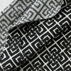 Emblem in Tuxedo | Upholstery Fabric | Chenille Lattice in Black / White | Richloom | Heavy Weight | 54" Wide | By the Yard