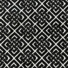Emblem in Tuxedo | Upholstery Fabric | Chenille Lattice in Black / White | Richloom | Heavy Weight | 54" Wide | By the Yard