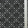 Emblem in Tuxedo | Upholstery Fabric | Chenille Lattice in Black / White | Richloom | Heavy Weight | 54" Wide | By the Yard