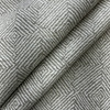 Judas in Mineral | Upholstery Fabric | Geometric Weave in Grey / Beige / White | Richloom | Heavy Weight | 54" Wide | By the Yard