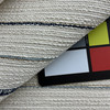 Marlin in Baltic | Upholstery Fabric | Stripes in Off White / Blue | Richloom | Heavy Weight | 54" Wide | By the Yard