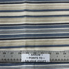 Equivalent in Ocean | Upholstery Fabric | Stripes | Blue / Beige / Off White | Medium Weight | Richloom | 54" Wide | By the Yard