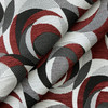 Spellbound in Bold | Upholstery Fabric | Geometric in Red / White / Black | Richloom | Heavy Weight | 54" Wide | By the Yard