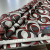 Spellbound in Bold | Upholstery Fabric | Geometric in Red / White / Black | Richloom | Heavy Weight | 54" Wide | By the Yard