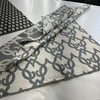 Tikal in Smoke | Upholstery Fabric | Scrollwork Lattice in Grey and Off White | Heavyweight | Richloom | 54" Wide | By the Yard
