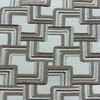 Tinder in Sienna | Upholstery Fabric | Geometric in Brick / Brown / Beige / White | Richloom | Heavy Weight | 54" Wide | By the Yard