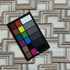 Tinder in Sienna | Upholstery Fabric | Geometric in Brick / Brown / Beige / White | Richloom | Heavy Weight | 54" Wide | By the Yard