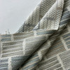 Topper in Julep | Upholstery Fabric | Tiled Blocks in Blue / Green / Grey / Off White | Richloom | Heavy Weight | 54" Wide | By the Yard