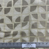Geometric Squares in Beige and Ecru | Upholstery Fabric |  Heavyweight | 54" Wide | By the Yard