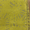 Abstract Design in Citron Green | Velvet Upholstery Fabric | Heavy Weight | 54" Wide | By the Yard