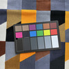 Lucio in Flint | Upholstery Fabric | Geometric in Orange / Grey / Brown | Emanuela Frattini Magnussen | Heavy Weight | 54" Wide | BTY