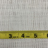 White 9 x 12 Vinyl Mesh | Windscreen, Safety Fencing, Gym Dividers, Awning Drop Shades | Bruin Plastics | 62" Wide | By the Yard