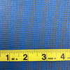 Blue 9 x 12 Vinyl Mesh | Windscreen, Safety Fencing, Gym Dividers, Awning Drop Shades | Bruin Plastics | 57" Wide | By the Yard