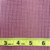 Pink 9 x 9 Vinyl Mesh | Windscreen, Safety Fencing, Gym Dividers, Awning Drop Shades | Bruin Plastics | 62" Wide | By the Yard