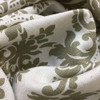 2 Yard Piece of Traditional Damask in Taupe Upholstery / Drapery Fabric | 54 Wide | By the Yard