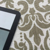 2 Yard Piece of Traditional Damask in Taupe Upholstery / Drapery Fabric | 54 Wide | By the Yard