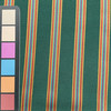 3.37 Yard Piece of Stripes in Green / Orange / Red / Blue | Upholstery Fabric | Heavy Drapery | Polyester | 54 Wide | By the Yard