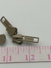 #5 MOLDED CHAIN BEIGE PULLS Single Pull / Self Locking
