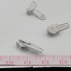 #10 COIL SINGLE PULL SELF LOCKING WHITE