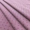 2.75 Yard Piece of Raspberry Polka Dots | Drapery / Home Dec Fabric | Cotton | 54" Wide | By the Yard