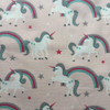 2.5 Yard Piece of Unicorns and Rainbows in Pink Home Decor Fabric | Premier Prints | 54 Wide | BTY | PREM1005-REM7