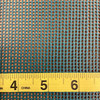 Teal 9 x 9 Vinyl Mesh | Windscreen, Safety Fencing, Gym Dividers, Awning Drop Shades | Bruin Plastics | 72" Wide | By the Yard