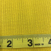 Yellow 18 x 18 Vinyl Mesh | Windscreen, Safety Fencing, Gym Dividers, Awning Drop Shades | Bruin Plastics | 54" Wide | By the Yard