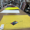 Yellow 18 x 9 Vinyl Mesh | Windscreen, Safety Fencing, Gym Dividers, Awning Drop Shades | Bruin Plastics | 62" Wide | By the Yard