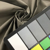 2 Yard Piece of Grey Supplex Fabric with Black Coated Backing | Outdoor Apparel / Bags | 54" Wide | By the Yard