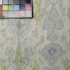 4 Yard Piece of Pastel Fabric By Robert Allen KHANJALI GLACIER Drapery & Upholstery Weight