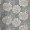 2 Yard Piece of Modern Floral Home Decor Fabric | Light Teal / Off White | Curtains / Light Upholstery | 100% Cotton | 54" Wide | By the Yard | PKL Studios "Pasadena" in Fog