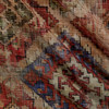 1.875 Yard Piece of Omari Tapestry Canyon | Home Decor / Upholstery Fabric | Chenille Aztec Design | Red / Green / Blue | Medium Weight | PKL Studio | 54" Wide | By the Yard