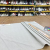 2 Yard Piece of Polo Stripe in Grey and White | Home Decor  / Drapery Fabric | Magnolia Home | 100% Cotton | 54" Wide | By the Yard
