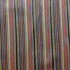 1.5 Yard Piece of Retro Orange and Brown Stripes Upholstery Fabric | 54" wide | By the Yard
