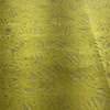 1.5 Yard Piece of Abstract Design in Citron Green | Velvet Upholstery Fabric | Heavy Weight | 54" Wide | By the Yard