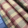 1.75 Yard Piece of Traditional Plaid with Pre-quilted Diamonds Upholstery Fabric | 54"W | BTY | TMP145-REM3
