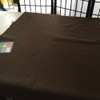 1.5 Yard Piece of Chocolate Brown Slub Basketweave | Upholstery Fabric | 57 Wide | By the Yard