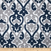 1 Yard Piece of Premier Prints Indoor/Outdoor Alex Oxford/Grey | Medium Weight Outdoor Fabric | Home Decor Fabric | 54" Wide