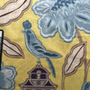 2 Yard Piece of Emperor's Garden in Chartreuse Upholstery Drapery Fabric | Braemore | 54W | BTY
