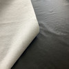 1.875 Yard Piece of Faux Leather Buffalo Black | Heavyweight Faux Leather Fabric | Home Decor Fabric | 54" Wide
