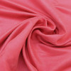 2.33 Yard Piece of Micro Suede Fabric in Red Microfiber Upholstery By The Yard 54W