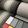 2 Yard Piece of Sunbrella 4799-0000 - Grey/Black/White  - | 46 Inch wide | AWNING AND MARINE Fabric | Shade / Outdoor Covers | By the Yard | 4799-0000-REM2