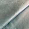 Dark Teal Top Grain Premium Leather Hide | Chrome Tanned | Semigloss Finish | 50+ Square Feet | 1.2 mm / 3 Ounce | Upholstery Leather